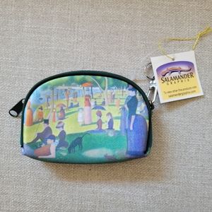 NWT! Seurat-graphic Coin Purse